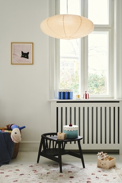 Villo lampa wisząca z papieru ryżowego 60, beżowa